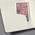 Notizbuch Conceptum - Uni - liniert A4 - beige - Hardcover 194 Seiten