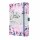 SIGEL JN337 Notizbuch Jolie - Loose Florals Pink - liniert - 80 g/m² - ca. A5 - pink - Hardcover - 174 Seiten - FSC-zertifiziert