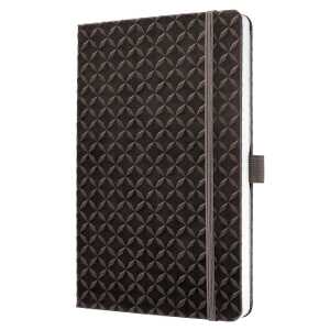 Notizbuch Jolie - coffee brown liniert 80 g/m² A5 Hardcover 174 Seiten