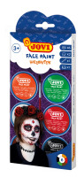 JOVI FACE PAINT HALLOWEEN Schminke 6 Dosen farbig...