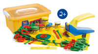 JOVI Soft Dough BLANDIVER Knetmasse Box, Erste Buchstaben...