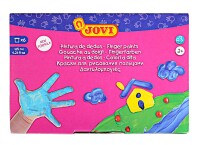 JOVI Fingerfarben 6er Schachtel, 125ml sortiert