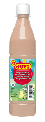 JOVI Flüssige Plakatfarbe 500ml Flasche, fleischfarben