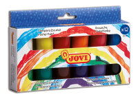 JOVI Flüssige Plakatfarbe 12er Etui, je 15ml, farbig...