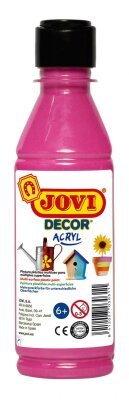 JOVI DECOR ACRYL Mehrzweckfarben 250 ml Flasche, magenta