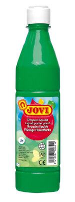 JOVI Flüssige Plakatfarbe 500ml Flasche, mittelgrün