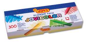 JOVICOLOR Wachsstifte ECONOMY PACK 300er Schachtel, 25 Stück je Farbe