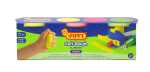 JOVI Soft Dough BLANDIVER neon Knetmasse 3er Schachtel,...