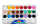 JOVI Wasserfaben 24 Farben je 22ml mit Pinsel