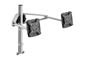 Novus Monitorhalter MY twin arm 2.0 S mit Systemschienenbefestigung