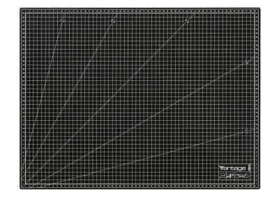 Dahle Schneidematte Vantage schwarz, 45 x 60 cm