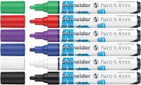 Schneider Acrylmarker Paint-It 320 4mm Etui Set1 6...