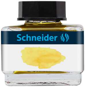Schneider Tintenglas Pastell 15 ml Lemon Cake, flüssige Pastell-Tinte