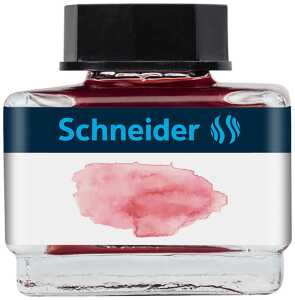 Schneider Tintenglas Pastell 15 ml Blush, flüssige Pastell-Tinte