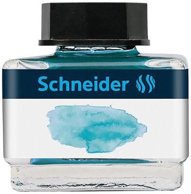 Schneider Tintenglas Bermuda Blue, 15 ml