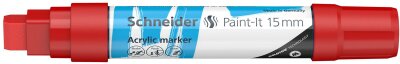 Schneider Acrylmarker Paint-It 330 15mm rot