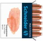 Schneider Tintenpatronen Pastell apricot, 6er Schachtel
