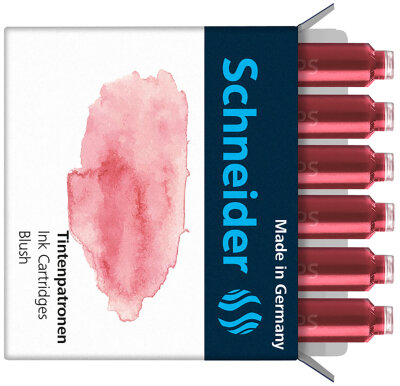 Schneider Tintenpatrone Blush Packung 6 Stück