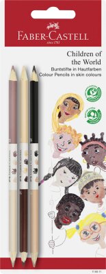 Faber Castell Children of the world skin tones BK