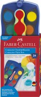 Faber Castell Farbkasten Connector 24 Farben blau