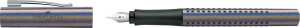 Faber Castell Füller Grip Glam silver Feder M