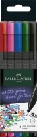 Faber Castell Finepen Grip 0.4 5er Etui basic