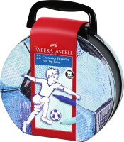 Faber Castell Filzstift Connector Fußballkoffer