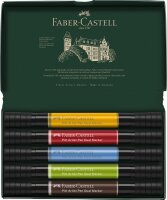 Faber Castell Tuschestift PAP Dual Marker 5er Etui