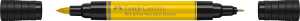 Faber Castell Tuschestift PAP Dual Marker kadmiumgelb