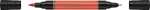 Faber Castell Tuschestift PAP Dual Marker scharlachrot