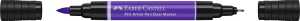 Faber Castell Tuschestift PAP Dual Marker purpurviolett
