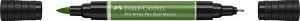Faber Castell Tuschestift PAP Dual Marker permanentgrün oliv