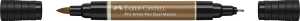 Faber Castell Tuschestift PAP Dual Marker umbra natur