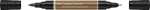 Faber Castell Tuschestift PAP Dual Marker umbra natur