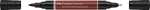 Faber Castell Tuschestift PAP Dual Marker indischrot