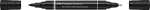 Faber Castell Tuschestift PAP Dual Marker schwarz