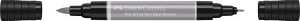 Faber Castell Tuschestift PAP Dual Marker warmgrau III