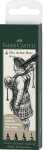 Faber Castell Tuschestift Pitt Artist Pen 4er schwarz