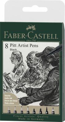 Faber Castell Tuschestift Pitt Artist Pen Farbe 199 8x