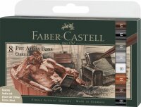 Faber Castell Tuschest. Pitt Artist Pen Classical 8er