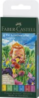 Faber Castell Tuschestift Pitt Artist Pen B Frühl. 6x