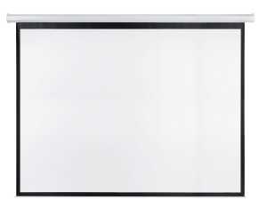 Projektionsleinwand elektr.4:3 FRANKEN LWE23022 300x235cm