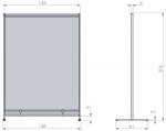Tröpfchenschutzscheibe transparent NOBO 1915553...