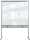 Stellwandtafel transparent NOBO 1915551 148x206cm