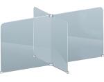 Tröpfchenschutzscheibe 1309x602mm FRANKEN GSW4 4er...
