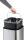 Durable Abfalleimer mit Sensor 35l si aus Edelstahl