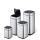 Durable Abfalleimer mit Sensor 35l si aus Edelstahl