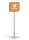 Durable Bodenständer A3 d.gr hoch/quer Info Stand BASIC A4
