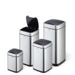Durable Abfalleimer mit Sensor 6l si aus Edelstahl