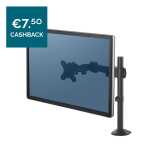 Bildschirmschwenkarm einzeln schwarz